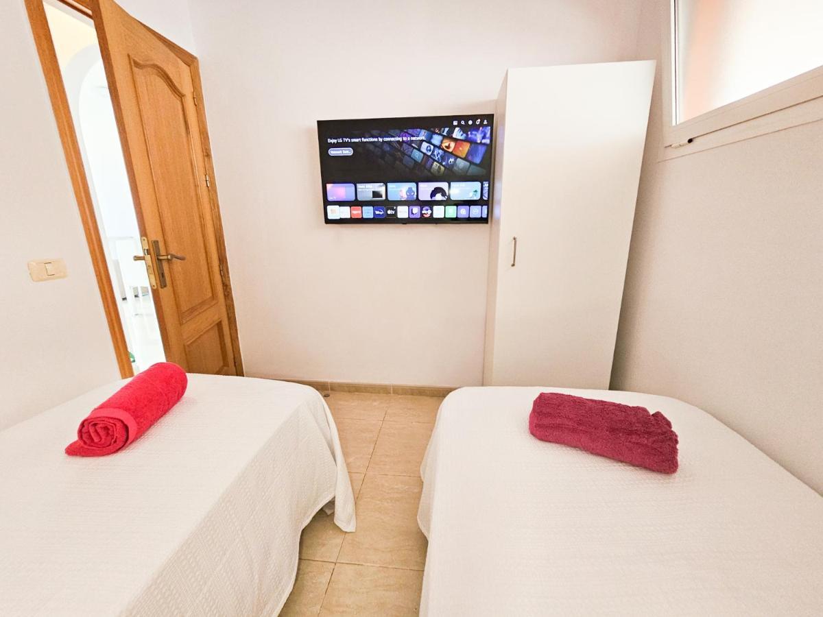 Luxury Sunset 408 Heated Pool With Air Condition And Sea Views Costa Adeje  Bagian luar foto