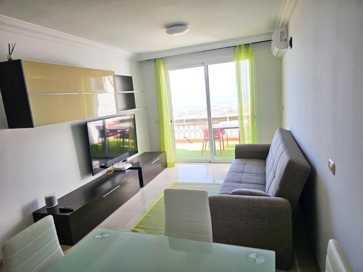 Luxury Sunset 408 Heated Pool With Air Condition And Sea Views Costa Adeje  Bagian luar foto
