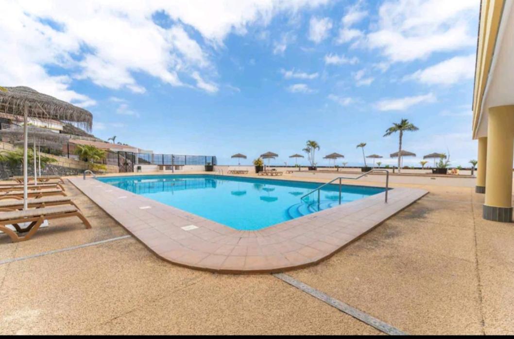 Luxury Sunset 408 Heated Pool With Air Condition And Sea Views Costa Adeje  Bagian luar foto