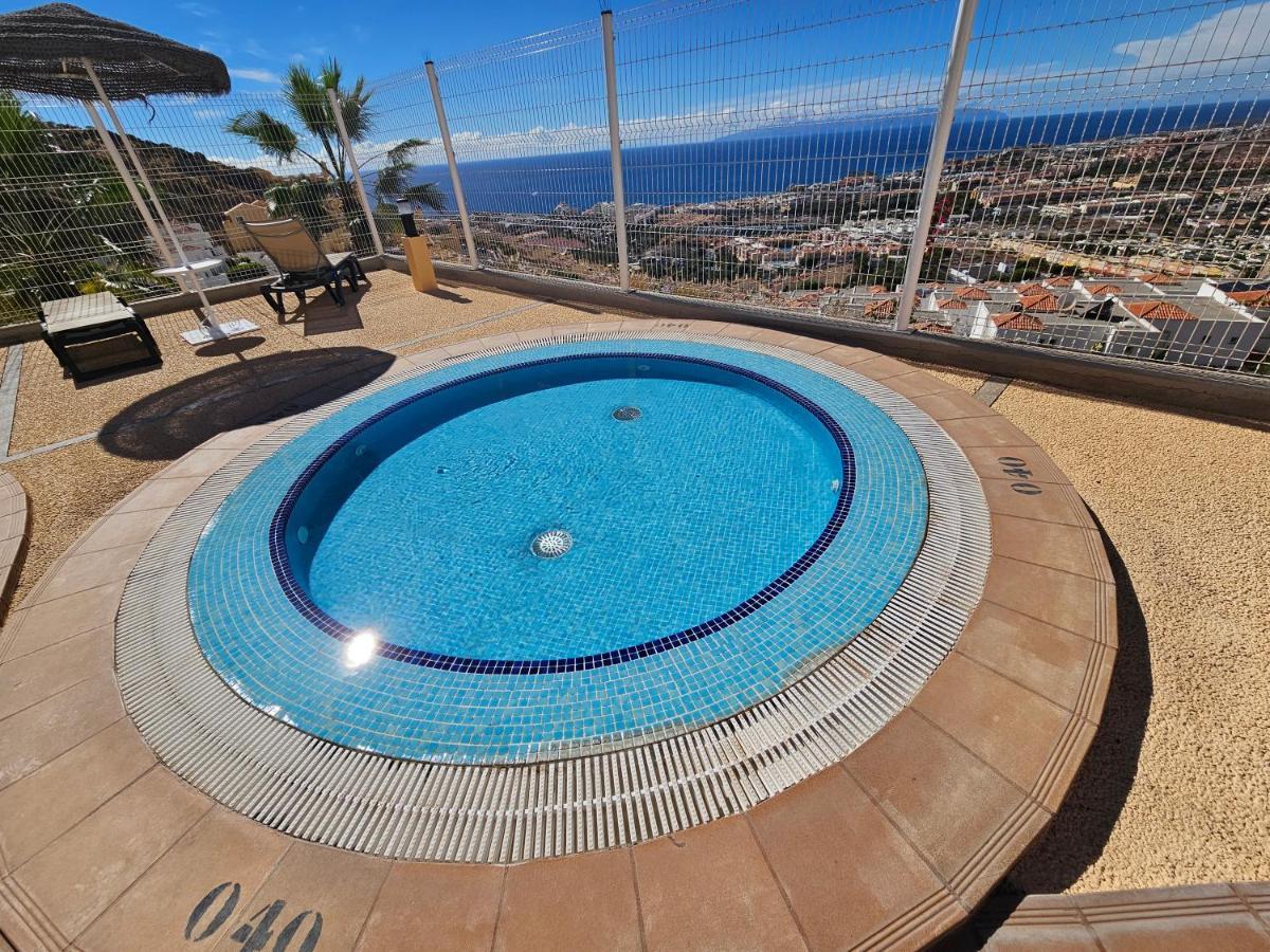 Luxury Sunset 408 Heated Pool With Air Condition And Sea Views Costa Adeje  Bagian luar foto