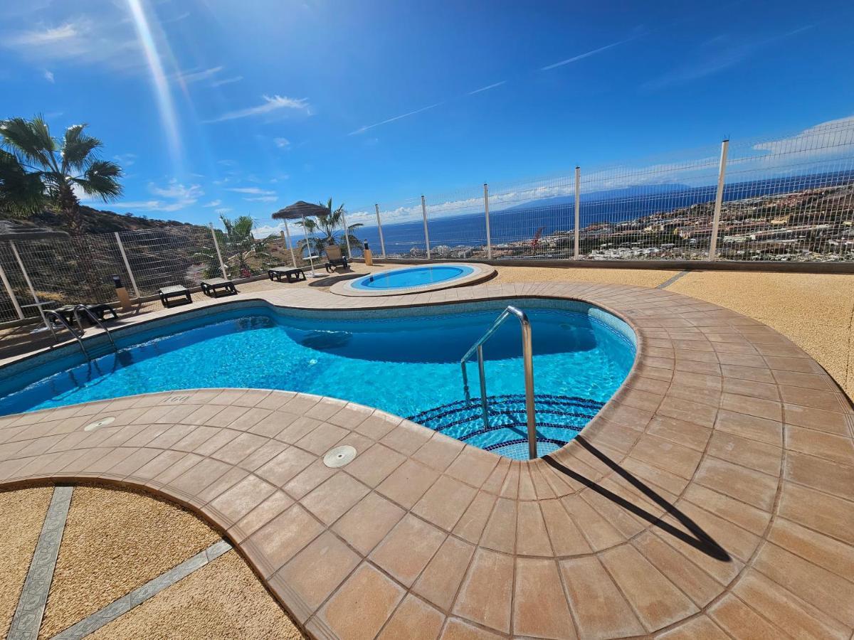 Luxury Sunset 408 Heated Pool With Air Condition And Sea Views Costa Adeje  Bagian luar foto