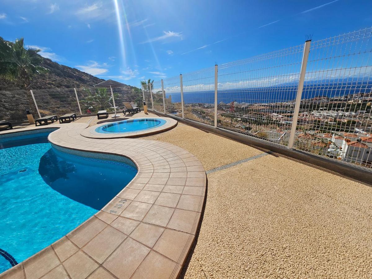 Luxury Sunset 408 Heated Pool With Air Condition And Sea Views Costa Adeje  Bagian luar foto