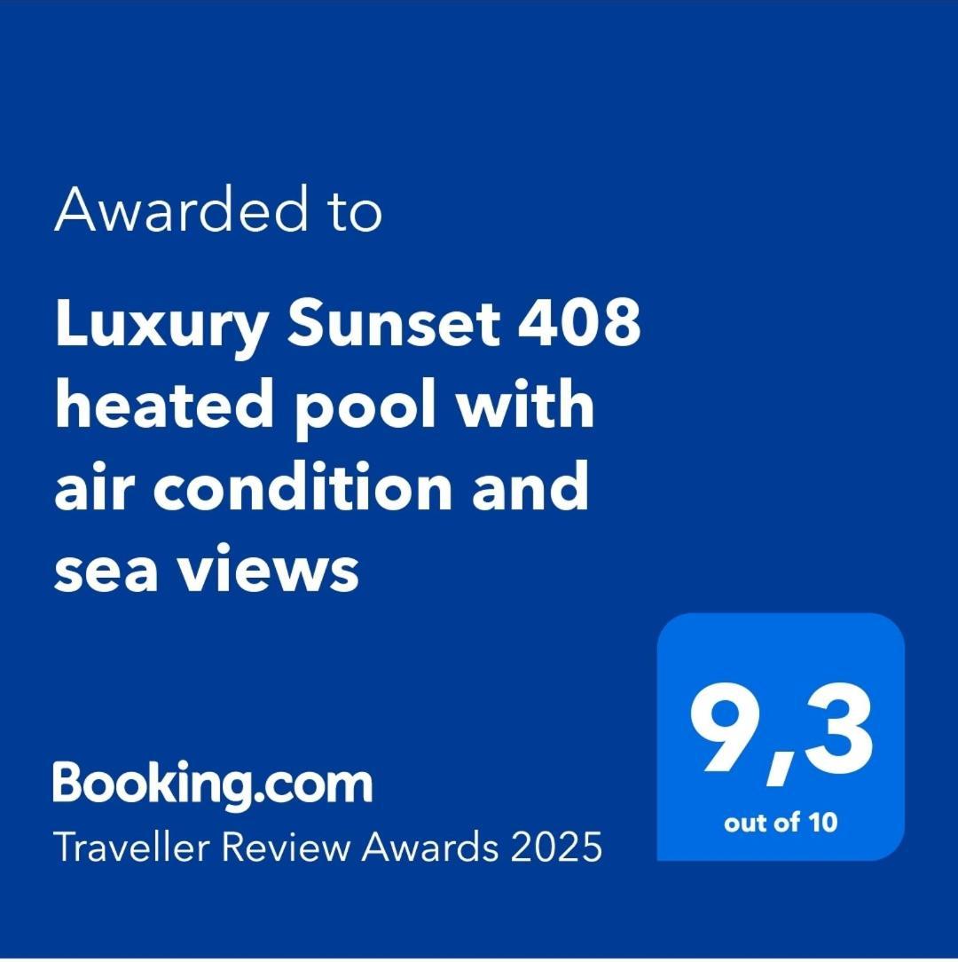 Luxury Sunset 408 Heated Pool With Air Condition And Sea Views Costa Adeje  Bagian luar foto